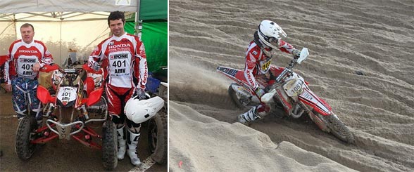 Honda Racing MX Russia на гонке Enduropale Du Touquet