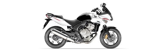 Honda CBF600SA - Pearl Cool White/ Pearl Nightstar Black