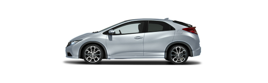 Honda Civic 5D - Alabaster Silver